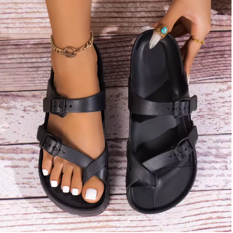 ZenSlides Comfortable Slide Sandals for Women - Non-slip Sole