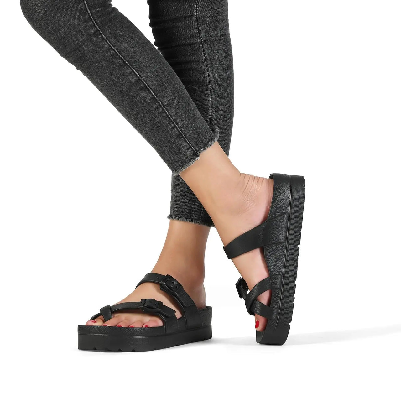ZenSlides Comfortable Slide Sandals for Women - Non-slip Sole