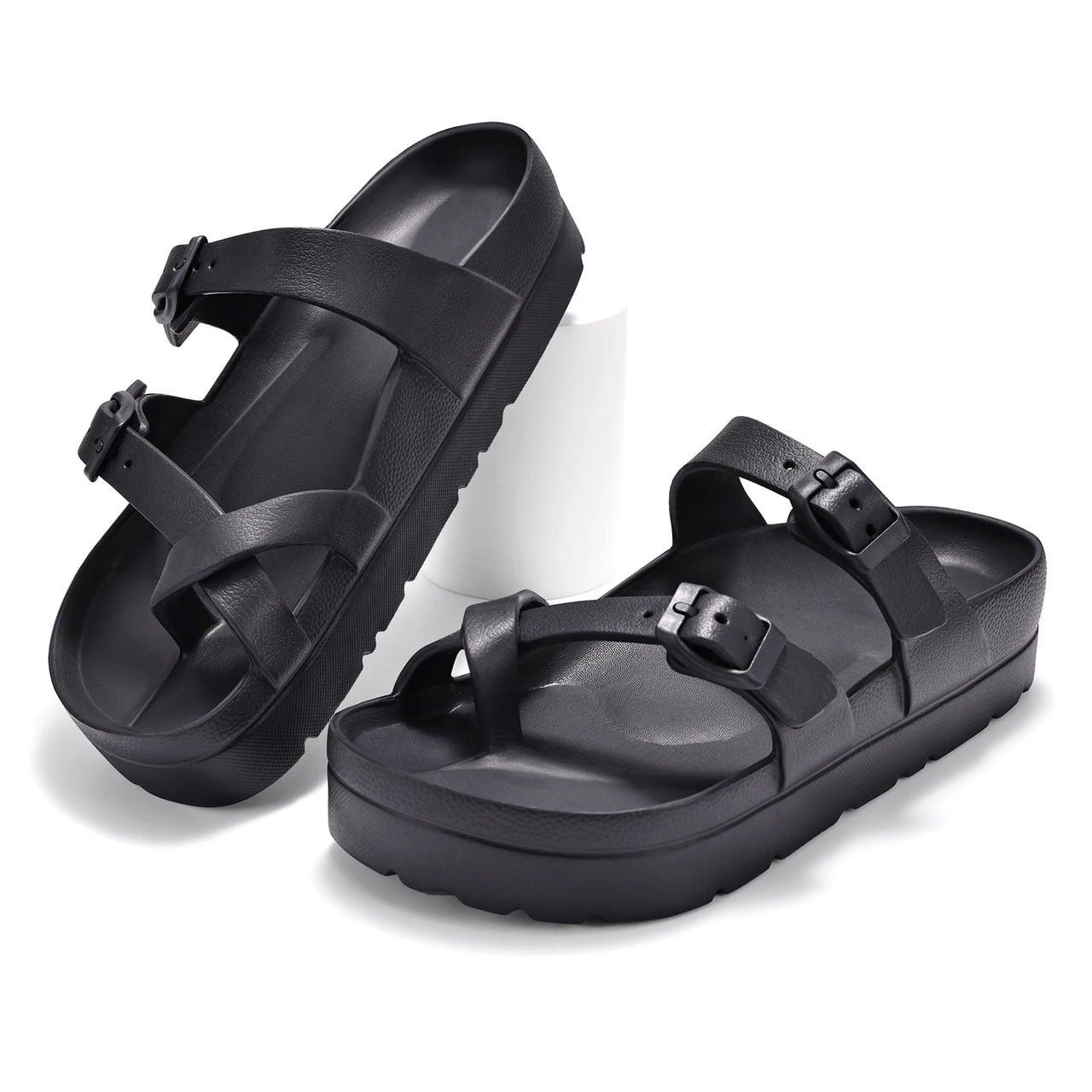 ZenSlides Comfortable Slide Sandals for Women - Non-slip Sole