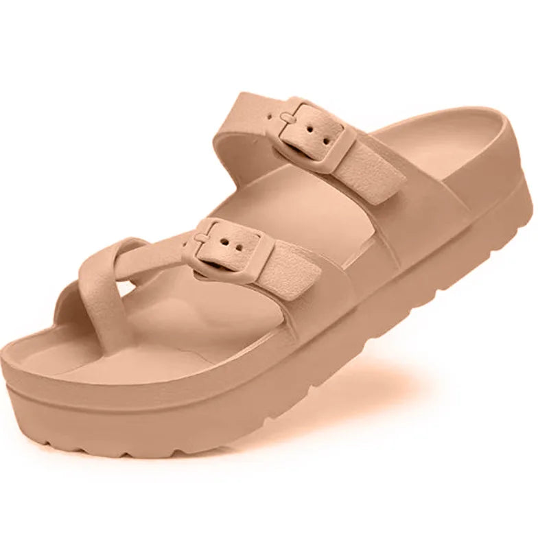 ZenSlides Comfortable Slide Sandals for Women - Non-slip Sole