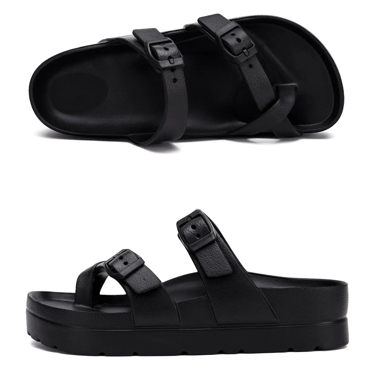ZenSlides Comfortable Slide Sandals for Women - Non-slip Sole