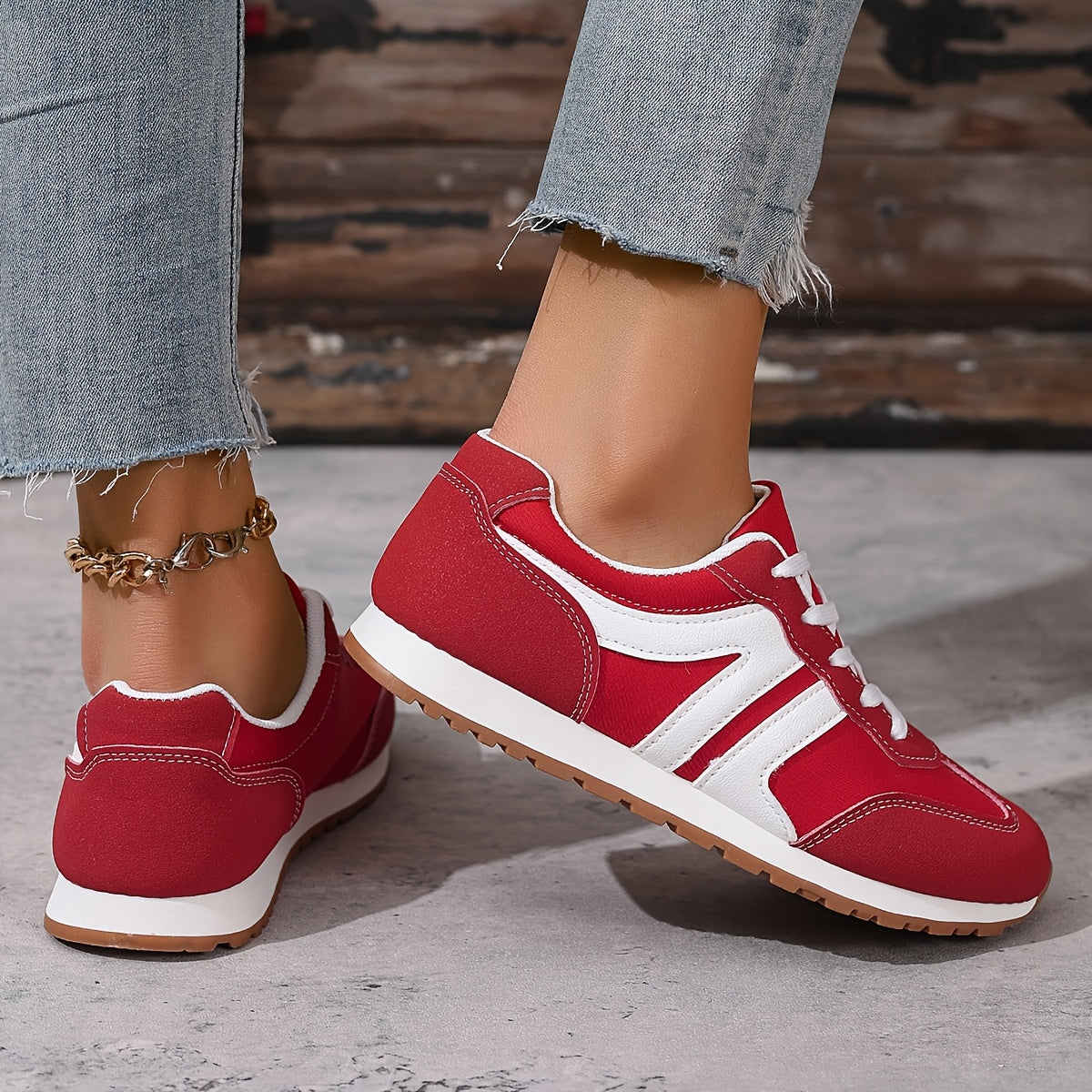 Womens De-Xun,Trendy All-Season Casual Sneakers